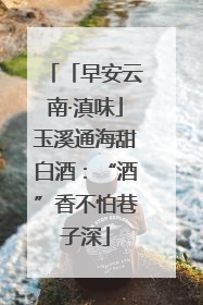 「早安云南·滇味」玉溪通海甜白酒：“酒”香不怕巷子深