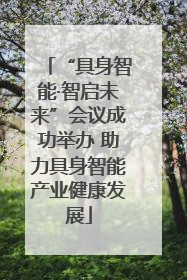 “具身智能·智启未来”会议成功举办 助力具身智能产业健康发展