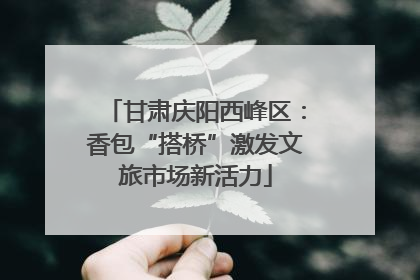甘肃庆阳西峰区：香包“搭桥”激发文旅市场新活力