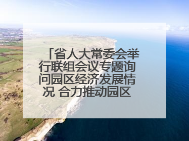 省人大常委会举行联组会议专题询问园区经济发展情况 合力推动园区经济高质量发展 王宁主持会议并讲话 王予波带队到会应询