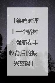 筝鸣时评丨一空桥村：强筋麦丰收背后的振兴密码