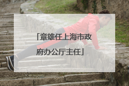 章雄任上海市政府办公厅主任