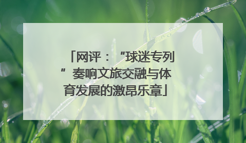 网评：“球迷专列”奏响文旅交融与体育发展的激昂乐章