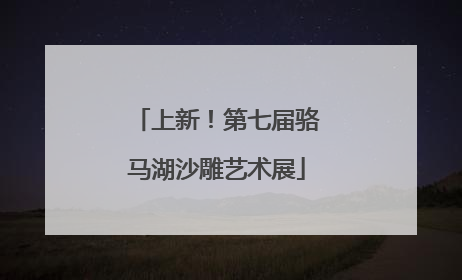 上新！第七届骆马湖沙雕艺术展