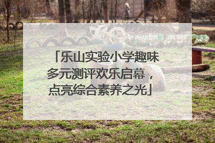 乐山实验小学趣味多元测评欢乐启幕，点亮综合素养之光