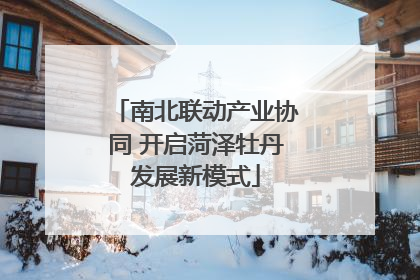 南北联动产业协同 开启菏泽牡丹发展新模式