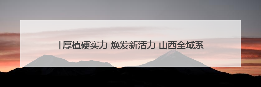 厚植硬实力 焕发新活力 山西全域系统构建活力迸发的派出所工作新生态
