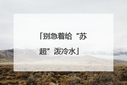 别急着给“苏超”泼冷水