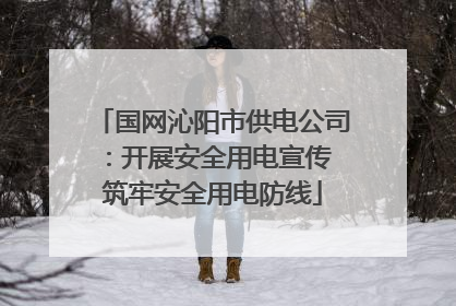 国网沁阳市供电公司：开展安全用电宣传 筑牢安全用电防线