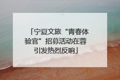 宁夏文旅“青春体验官”招募活动在蓉引发热烈反响