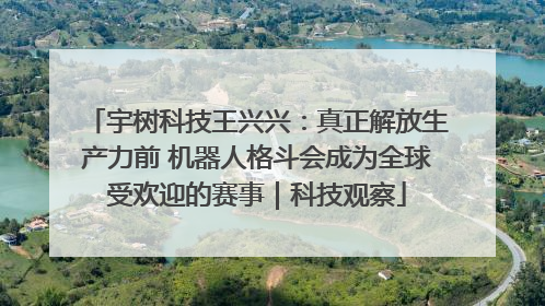 宇树科技王兴兴：真正解放生产力前 机器人格斗会成为全球受欢迎的赛事｜科技观察