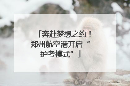 奔赴梦想之约！郑州航空港开启“护考模式”