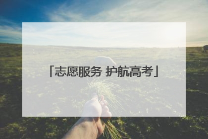 志愿服务 护航高考