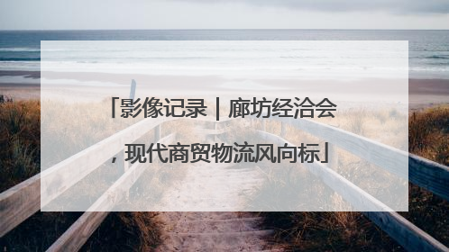 影像记录｜廊坊经洽会，现代商贸物流风向标