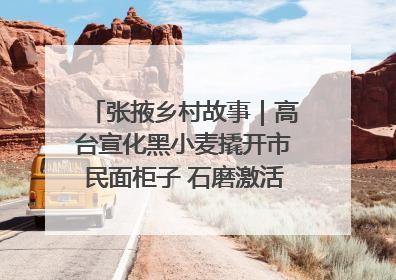 张掖乡村故事｜高台宣化黑小麦撬开市民面柜子 石磨激活村集体钱匣子