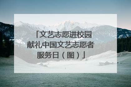 文艺志愿进校园 献礼中国文艺志愿者服务日（图）