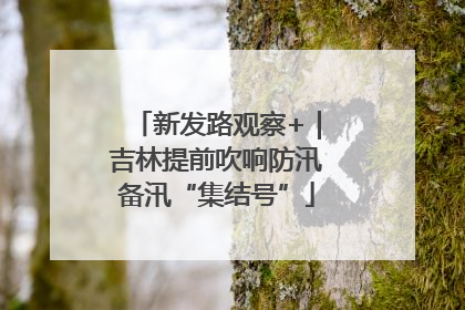 新发路观察+｜吉林提前吹响防汛备汛“集结号”