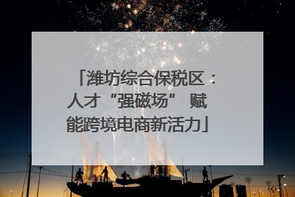 潍坊综合保税区：人才“强磁场” 赋能跨境电商新活力
