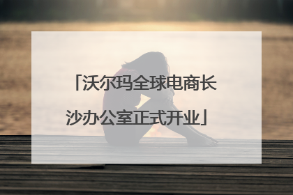沃尔玛全球电商长沙办公室正式开业