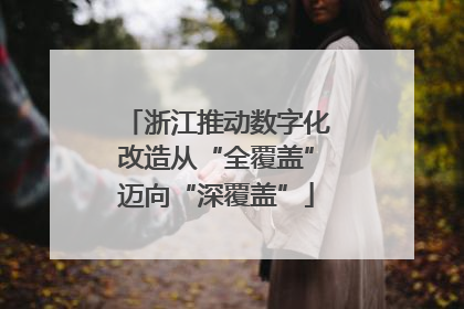 浙江推动数字化改造从“全覆盖”迈向“深覆盖”