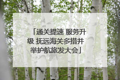 通关提速 服务升级 抚远海关多措并举护航旅发大会