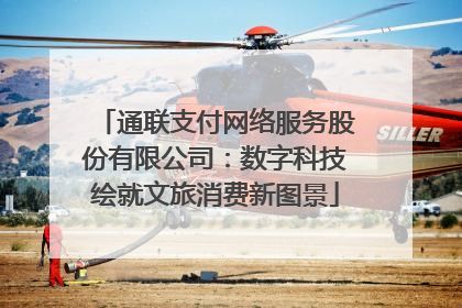 通联支付网络服务股份有限公司：数字科技绘就文旅消费新图景