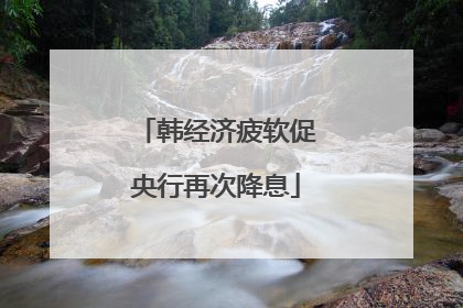 韩经济疲软促央行再次降息