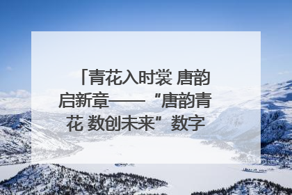 青花入时裳 唐韵启新章——“唐韵青花 数创未来”数字文创设计大赛启幕