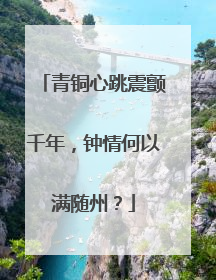 青铜心跳震颤千年，钟情何以满随州？