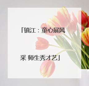 镇江：童心展风采 师生秀才艺