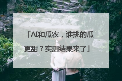 AI和瓜农，谁挑的瓜更甜？实测结果来了