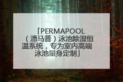 PERMAPOOL（潘马普）泳池除湿恒温系统，专为室内高端泳池量身定制